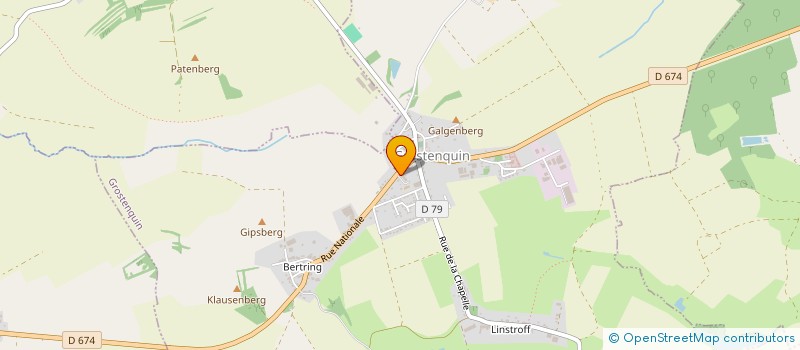 localisation de l'entreprise MADAME KAREN LEONARD  GROSTENQUIN