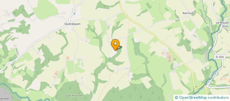 localisation de l'entreprise MADAME KAREN LIBBY  SCRIGNAC