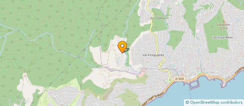 localisation de l'entreprise MADAME KAREN LISSETE MARES ARAIZA  ROQUEBRUNE-SUR-ARGENS