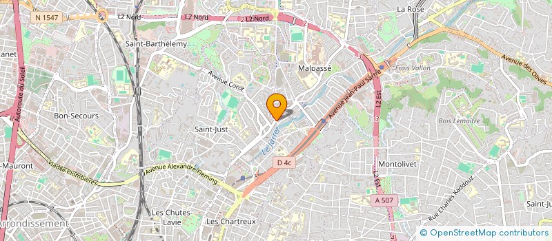 localisation de l'entreprise MADAME KAREN MALIH à MARSEILLE