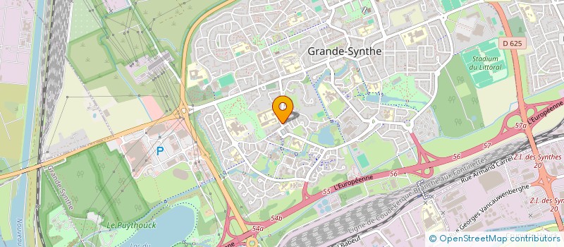 localisation de l'entreprise MADAME KAREN MARCQ  GRANDE-SYNTHE