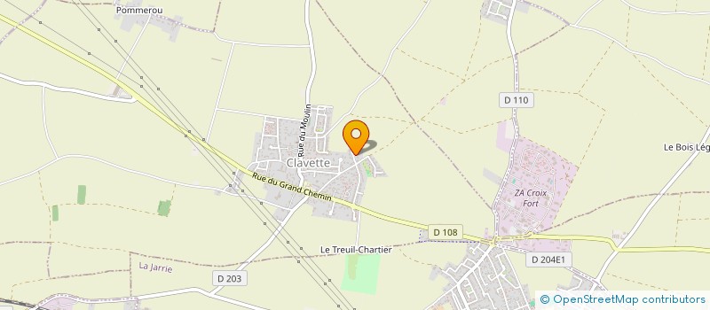 localisation de l'entreprise MADAME KAREN MASSCHELEIN  CLAVETTE