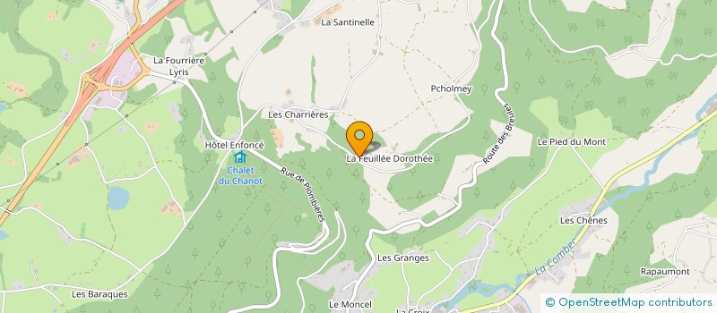 localisation de l'entreprise MADAME KAREN MATHIEU  LE VAL-D'AJOL