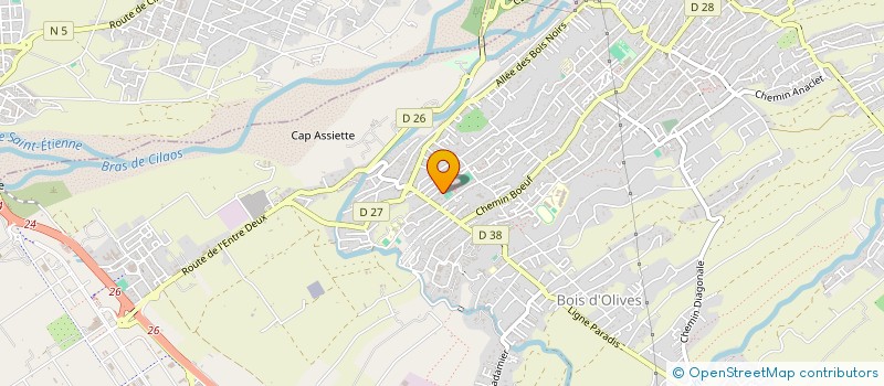 localisation de l'entreprise MADAME KAREN MAUGIN  SAINT-PIERRE