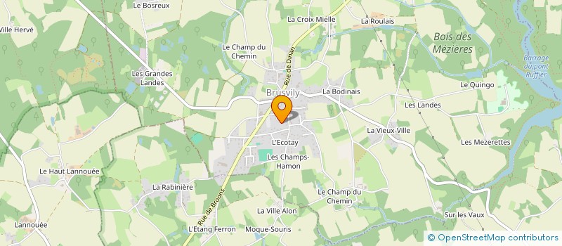 localisation de l'entreprise MADAME KAREN MEAL  BRUSVILY