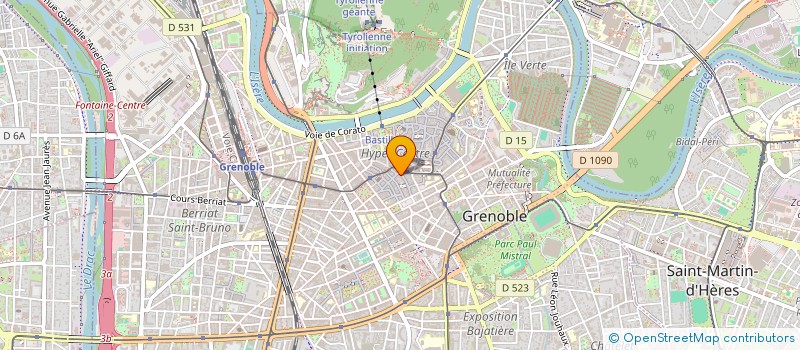 localisation de l'entreprise MADAME KAREN MELO FRANCO à GRENOBLE