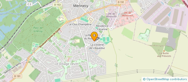 localisation de l'entreprise MADAME KAREN MOREAU à MENNECY