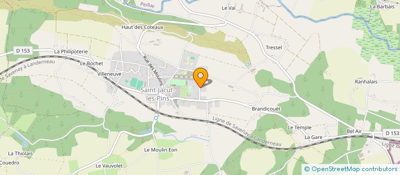 localisation de l'entreprise MADAME KAREN MOURAUD  SAINT-JACUT-LES-PINS