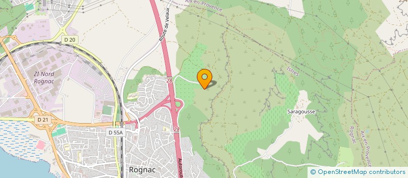 localisation de l'entreprise MADAME KAREN NIQUET  ROGNAC