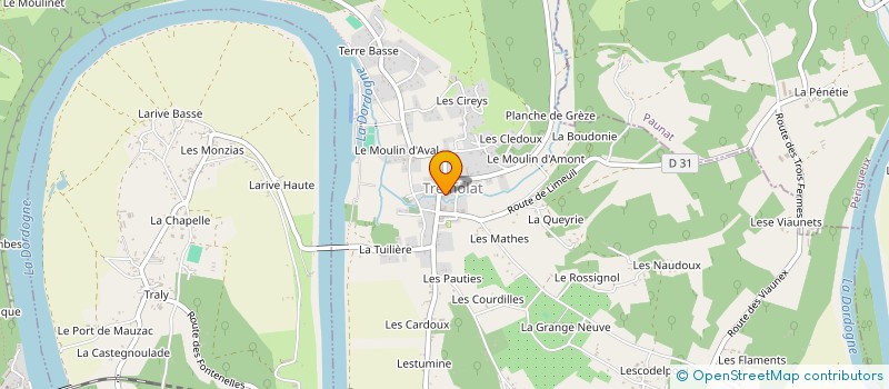 localisation de l'entreprise MADAME KAREN OSBORNE  TREMOLAT