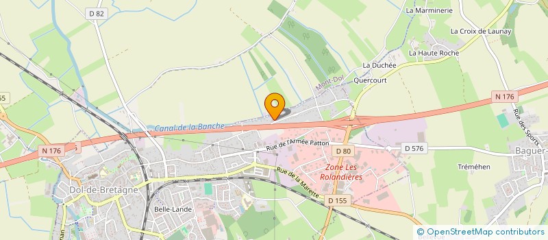 localisation de l'entreprise MADAME KAREN PANTOJA JACINTO  DOL-DE-BRETAGNE