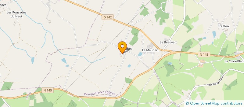 localisation de l'entreprise MADAME KAREN PASSMORE à DOMPIERRE-LES-EGLISES