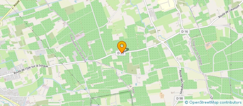 localisation de l'entreprise MADAME KAREN PATEAU  LE THOR