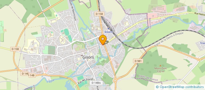 localisation de l'entreprise MADAME KAREN PETIT à GISORS
