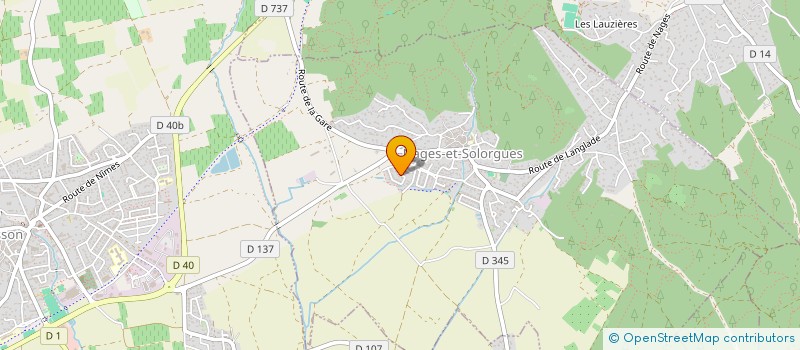 localisation de l'entreprise MADAME KAREN PRISCO  NAGES-ET-SOLORGUES