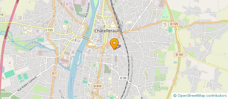localisation de l'entreprise MADAME KAREN QUISTREBERT à CHATELLERAULT