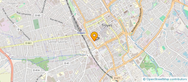 localisation de l'entreprise MADAME KAREN RANDRIAMALALA à TROYES