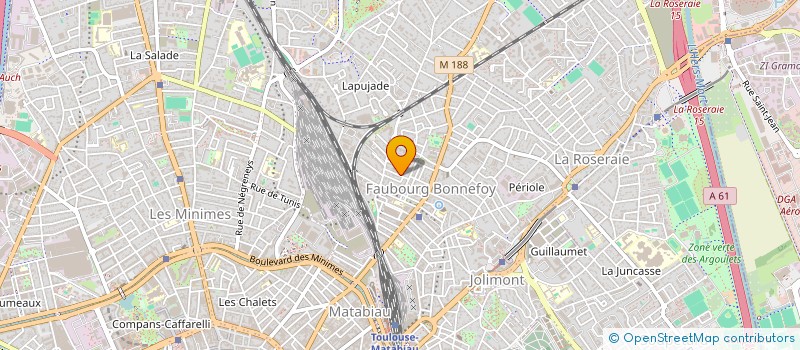 localisation de l'entreprise MADAME KAREN RAZAFIMANDIMBY  TOULOUSE