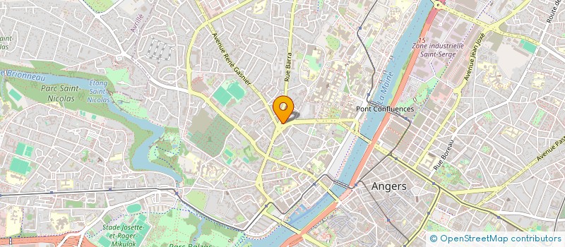 localisation de l'entreprise MADAME KAREN RENAUDIER à ANGERS