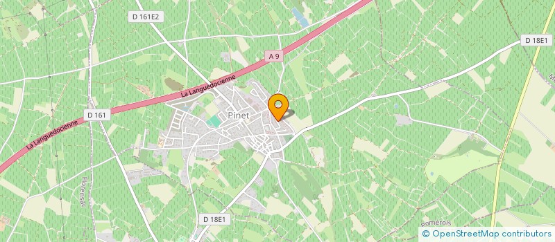 localisation de l'entreprise MADAME KAREN RINGEL  PINET