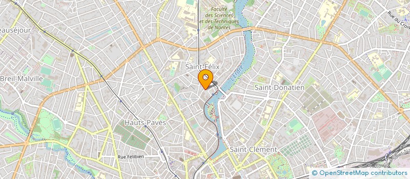 localisation de l'entreprise MADAME KAREN ROBIN à NANTES