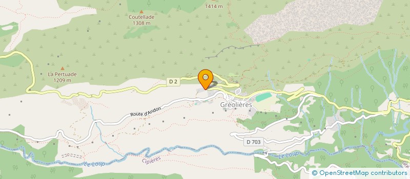 localisation de l'entreprise MADAME KAREN RUBEN  GREOLIERES