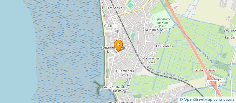 localisation de l'entreprise MADAME KAREN RYAN à CHATELAILLON-PLAGE