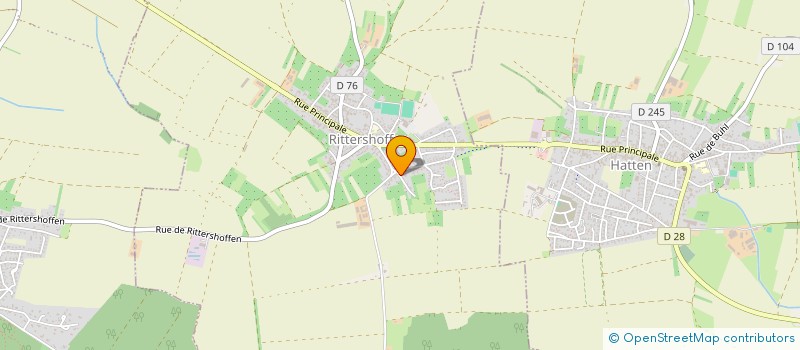 localisation de l'entreprise MADAME KAREN SCHMITT  KUTZENHAUSEN