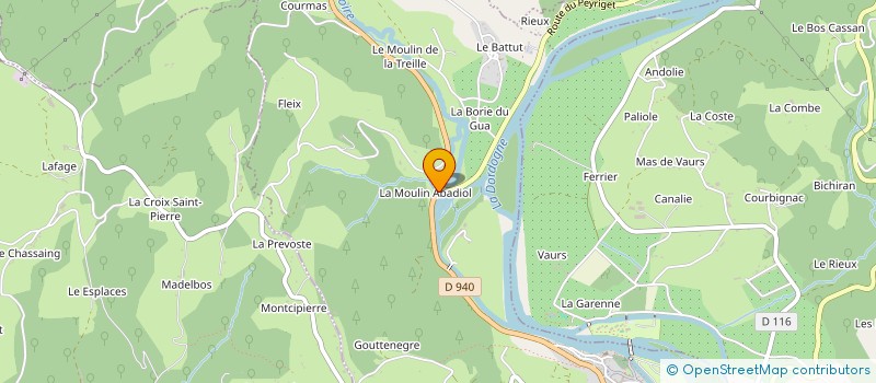 localisation de l'entreprise MADAME KAREN SCOTT  BEAULIEU-SUR-DORDOGNE