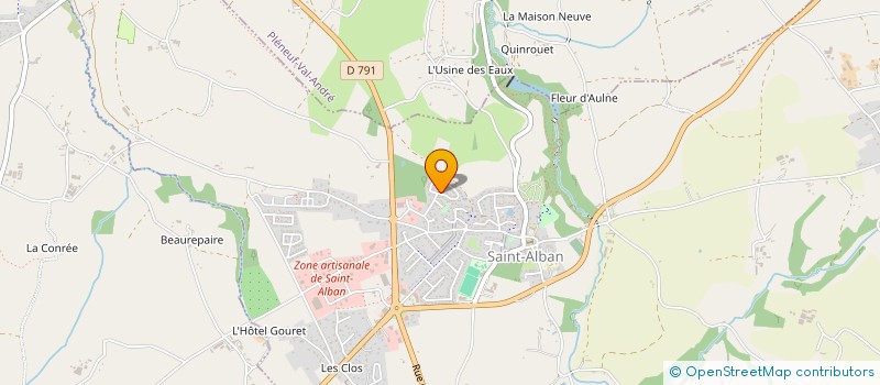 localisation de l'entreprise MADAME KAREN SEBILLE  SAINT-ALBAN