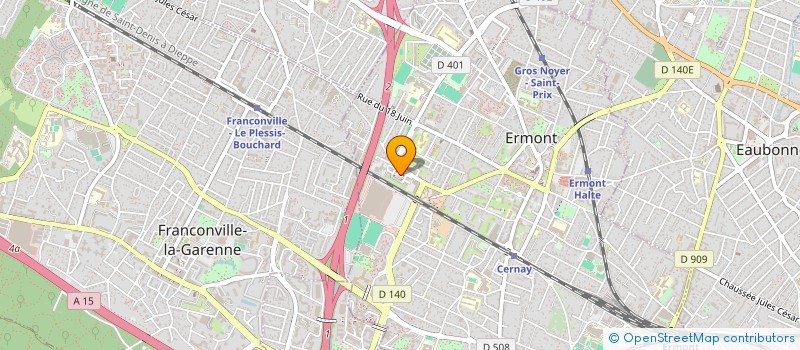 localisation de l'entreprise MADAME KAREN SEROUR à ERMONT