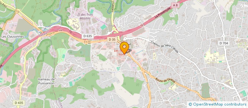 localisation de l'entreprise MADAME KAREN SLATER  ANTIBES