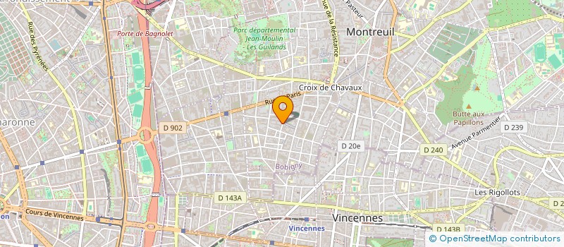 localisation de l'entreprise MADAME KAREN SOTO CASTANEDA à MONTREUIL