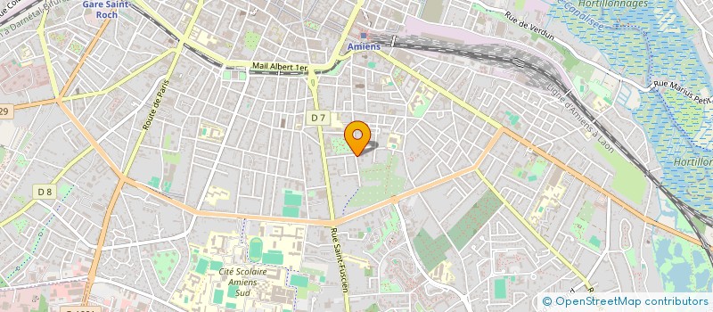 localisation de l'entreprise MADAME KAREN TIRET  AMIENS