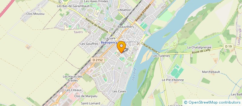 localisation de l'entreprise MADAME KAREN TOURNOIS à BEAUGENCY