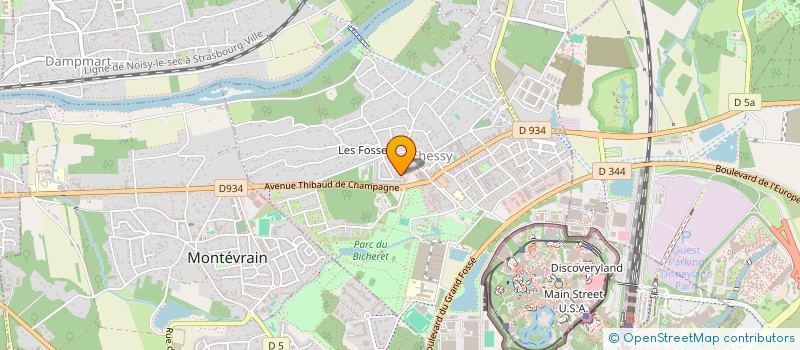 localisation de l'entreprise MADAME KAREN TRONVILLE  CHESSY