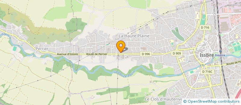 localisation de l'entreprise MADAME KAREN VAUTRIN  ISSOIRE