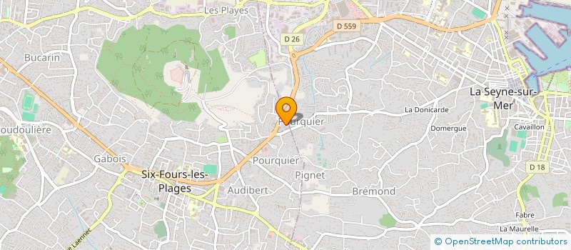 localisation de l'entreprise MADAME KAREN WEIL à SIX-FOURS-LES-PLAGES