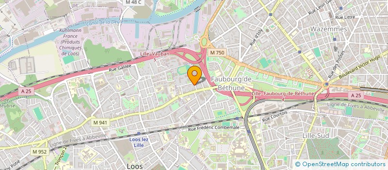 localisation de l'entreprise MADAME KAREN WITZLEBEN à LILLE