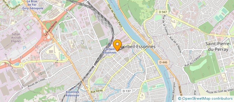 localisation de l'entreprise MADAME KAREN YECK-PANG à CORBEIL-ESSONNES