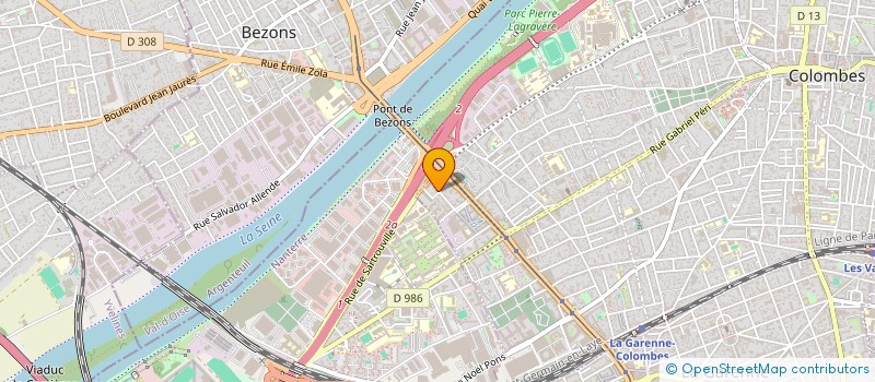 localisation de l'entreprise MADAME KARENA BENCE  COLOMBES