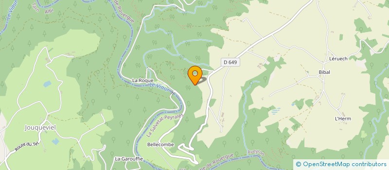 localisation de l'entreprise MADAME KARENA COPE  LA SALVETAT-PEYRALES