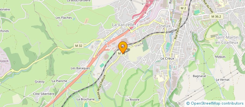 localisation de l'entreprise MADAME KARENE COUBLE  SAINT-CHAMOND