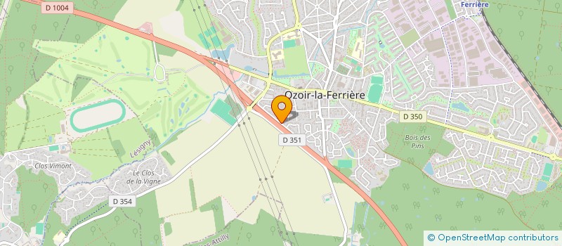 localisation de l'entreprise MADAME KARENE DE FREITAS DE SOUSA  OZOIR-LA-FERRIERE