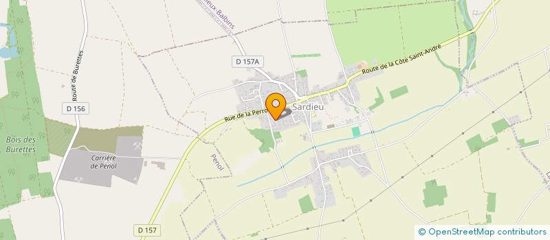 localisation de l'entreprise MADAME KARENE DERUDAS  SARDIEU