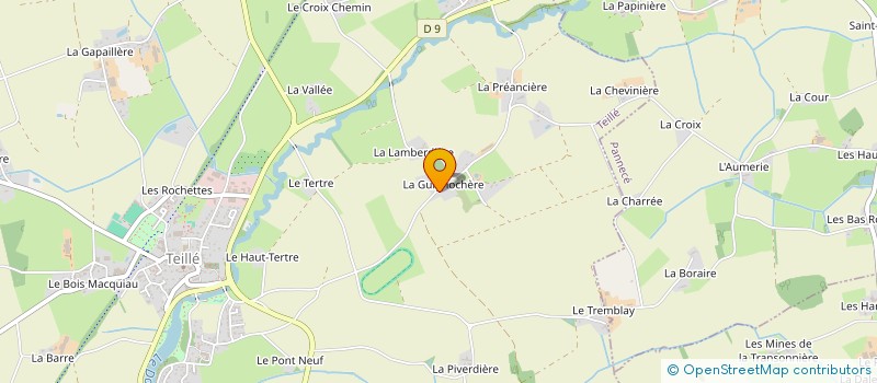 localisation de l'entreprise MADAME KARENE DUPAS  TEILLE