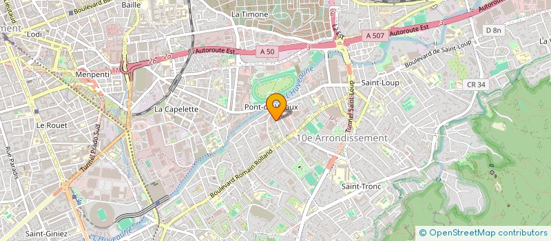 localisation de l'entreprise MADAME KARENE GOUEDJI  MARSEILLE