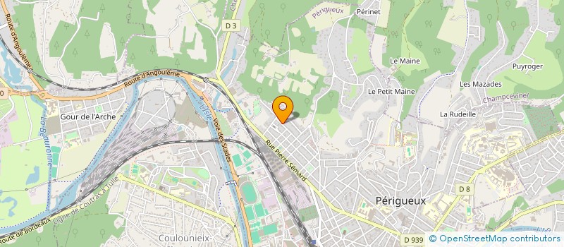 localisation de l'entreprise MADAME KARENE JACQUET à PERIGUEUX