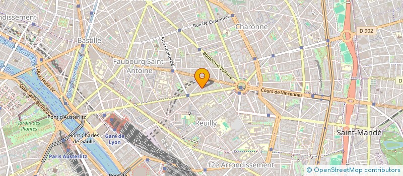 localisation de l'entreprise MADAME KARENE KOUDOYOR  PARIS