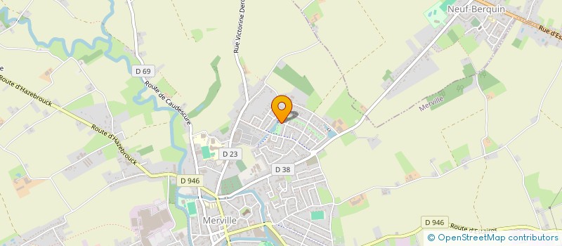 localisation de l'entreprise MADAME KARENE POZZO  MERVILLE